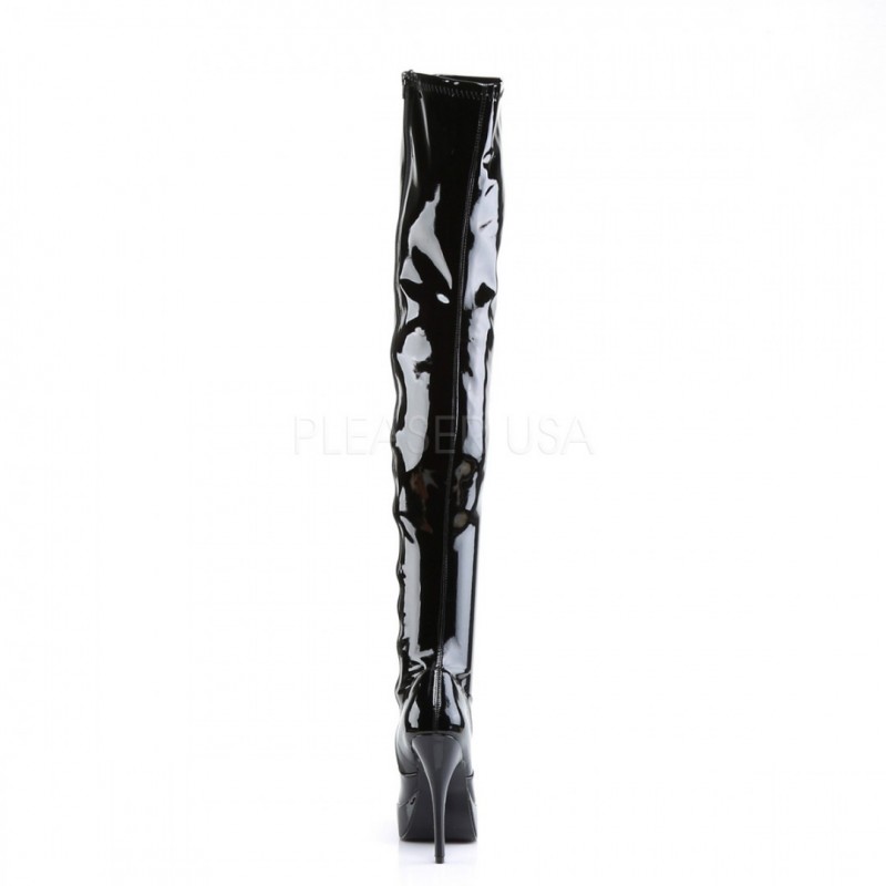 Devious INDULGE-3000 Thigh High Boots IND3000/B-E