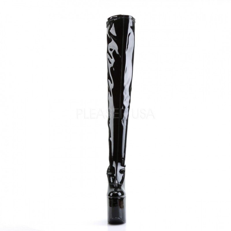 Devious TRAMP-3000 Thigh High Boots TRAMP3000/B/M-E