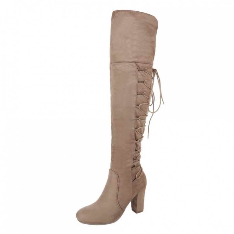 Super Me Suede Boots H711Kh-E