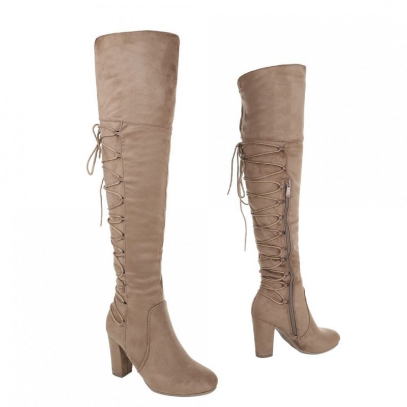 Super Me Suede Boots H711Kh-E