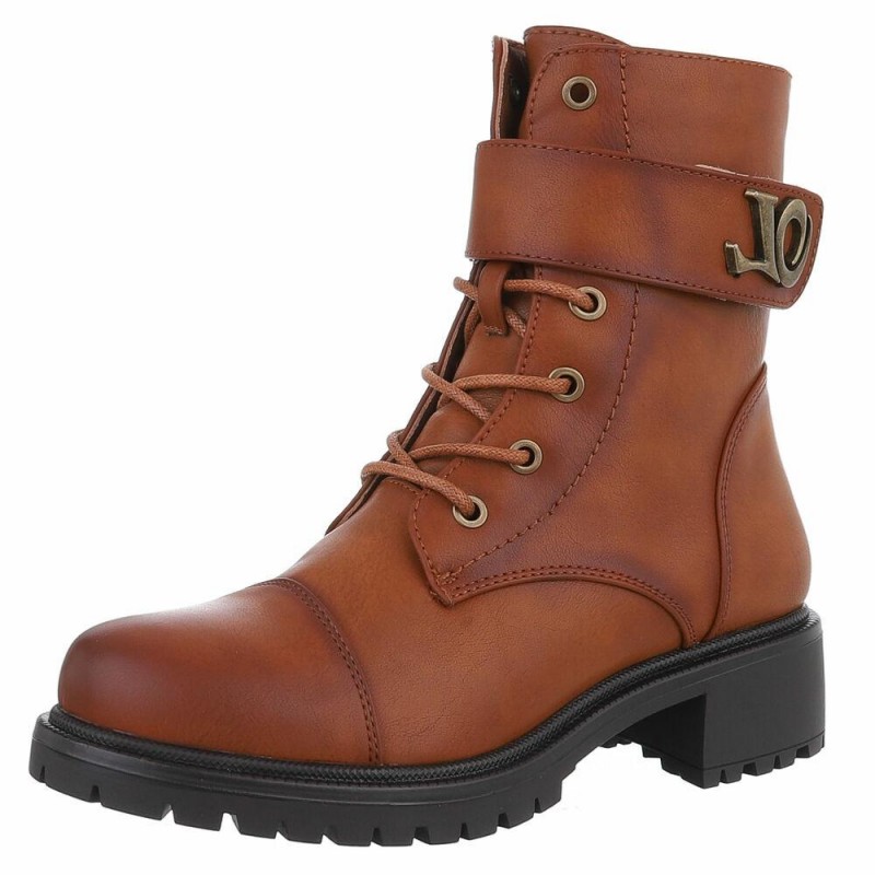 JO Lace-up ladies ankle boots 1056Br