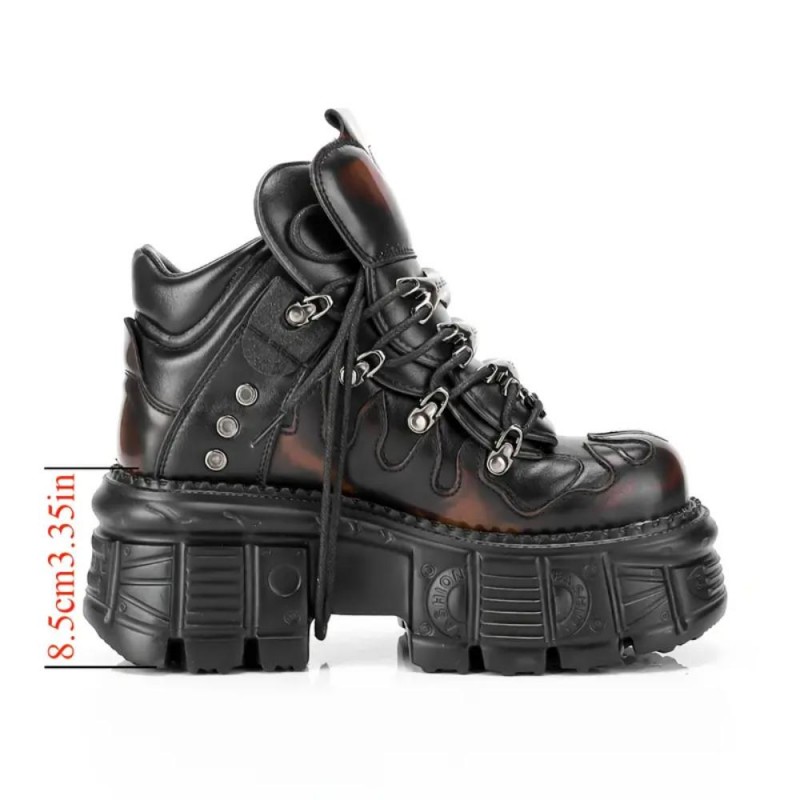 AR Cyberpunk Retro Gothic Boots BW698676
