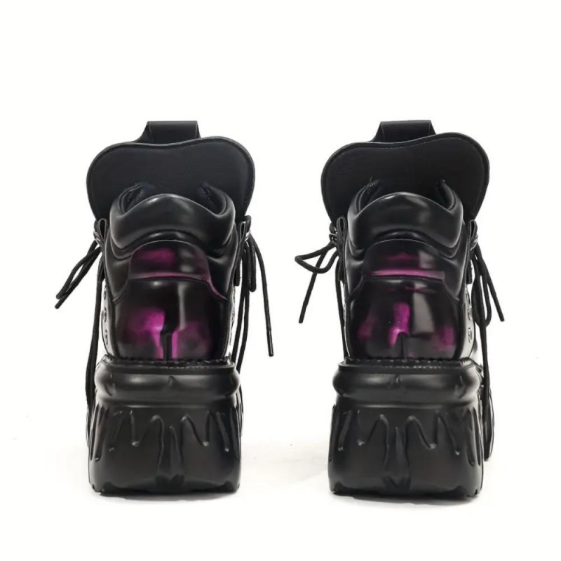 AR Cyberpunk Retro Gothic Boots BW698676
