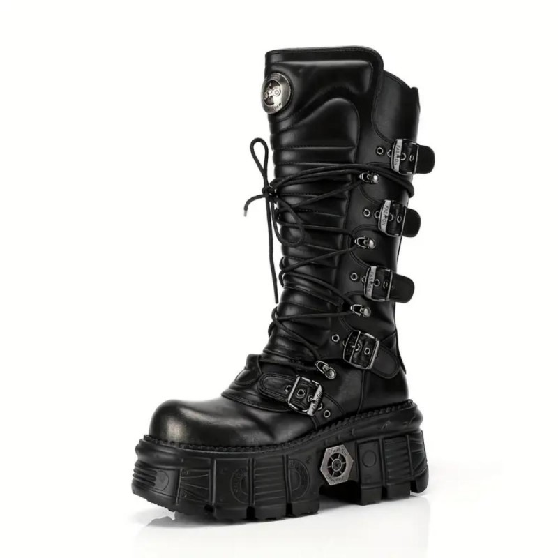 AR Cyberpunk Motorcycle Boots GR449346