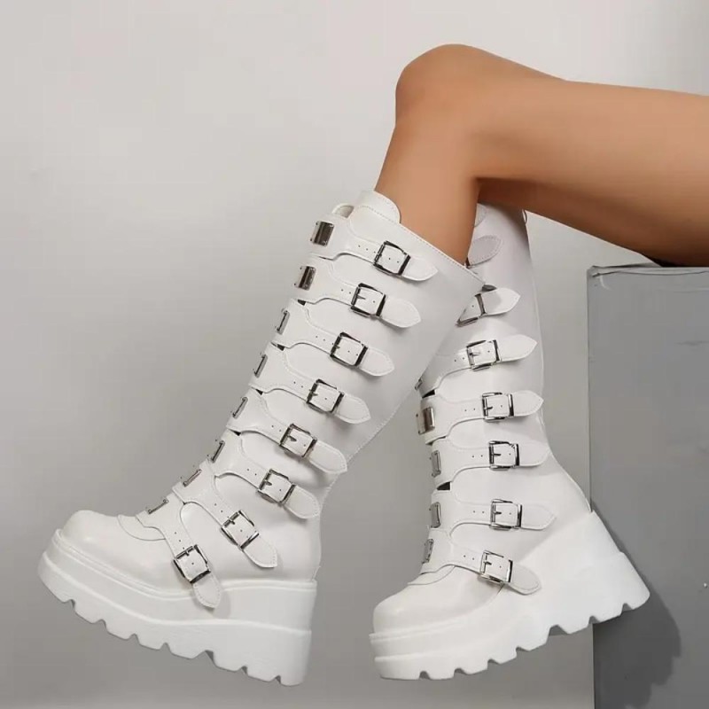 AR Y2K Gothic Punk Boots KR2488744