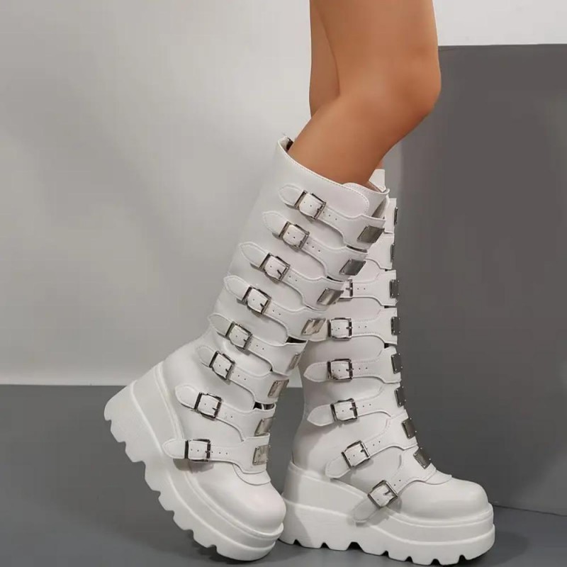 AR Y2K Gothic Punk Boots KR2488744