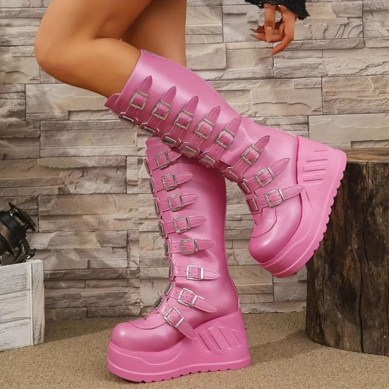 AR Y2K Gothic Punk Boots RW429786