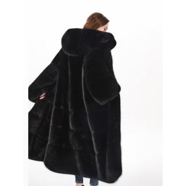 Long Faux Fur Coat MH6180672B