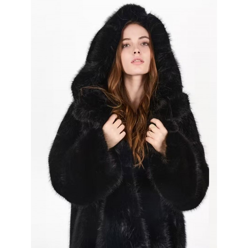 Long Faux Fur Coat MH6180672B