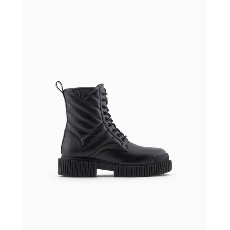 Armani Exchange Quilted leather amphibians XDN040_XV919B