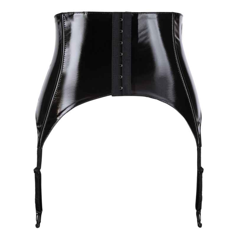 Black Level Vinyl Suspender Belt 28701421032B