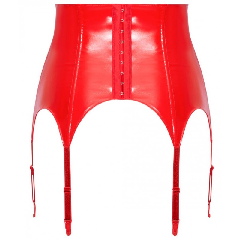 Black Level Vinyl Suspender Belt 28701933021R