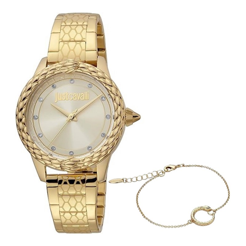 Just Cavalli Animalier Ladies Watch Set JC1L144M00...