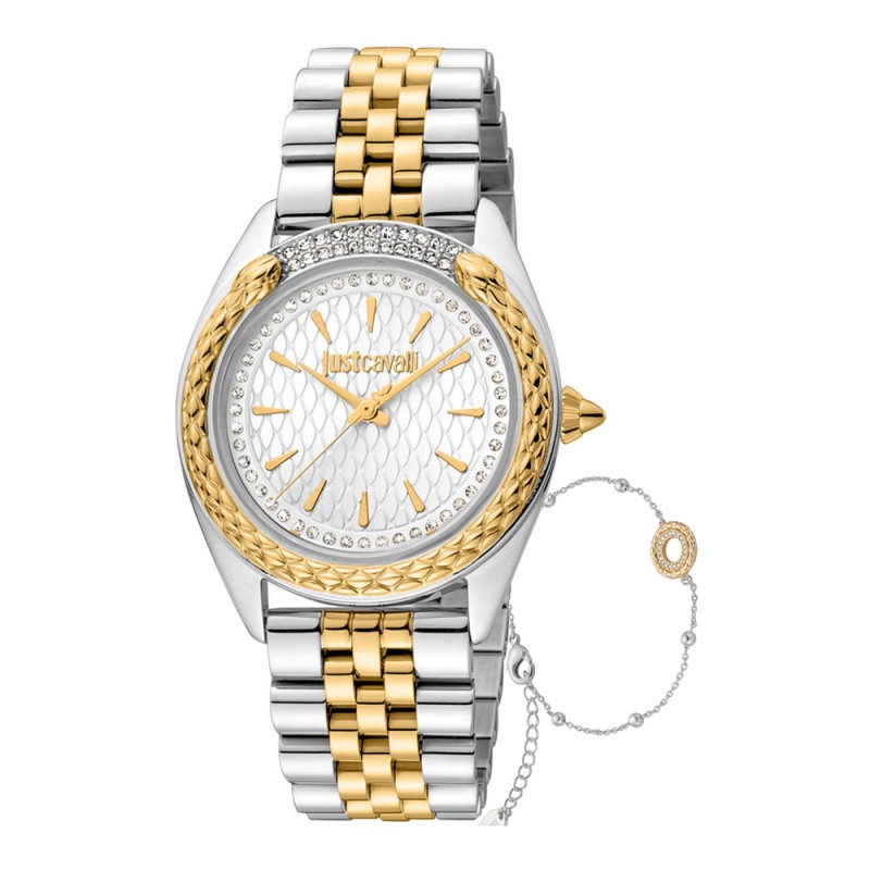 Just Cavalli Animalier Ladies Watch Set JC1L195M03...