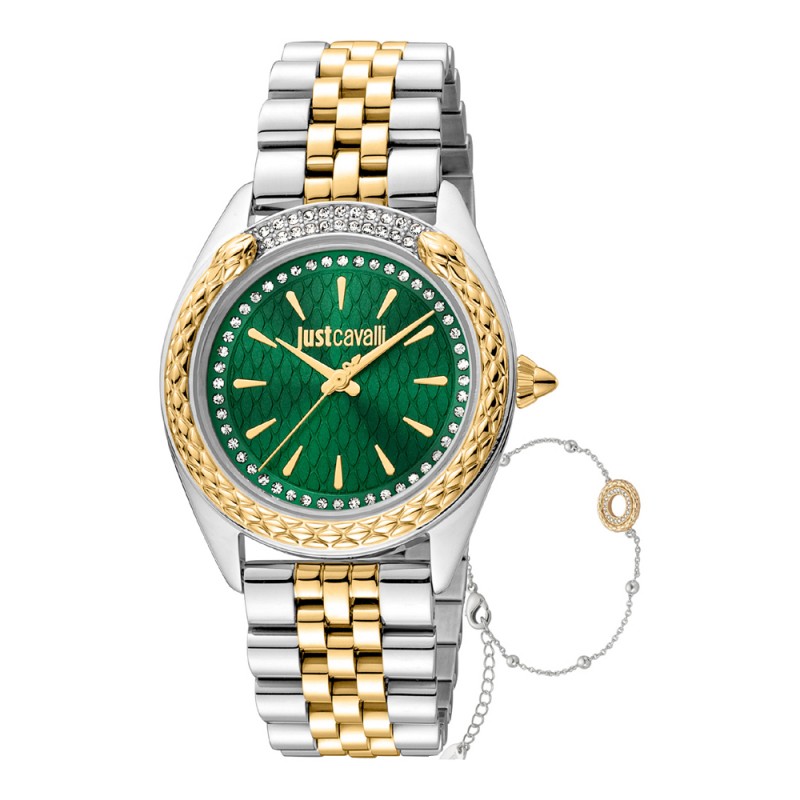 Just Cavalli Animalier Ladies Watch Set JC1L195M03...