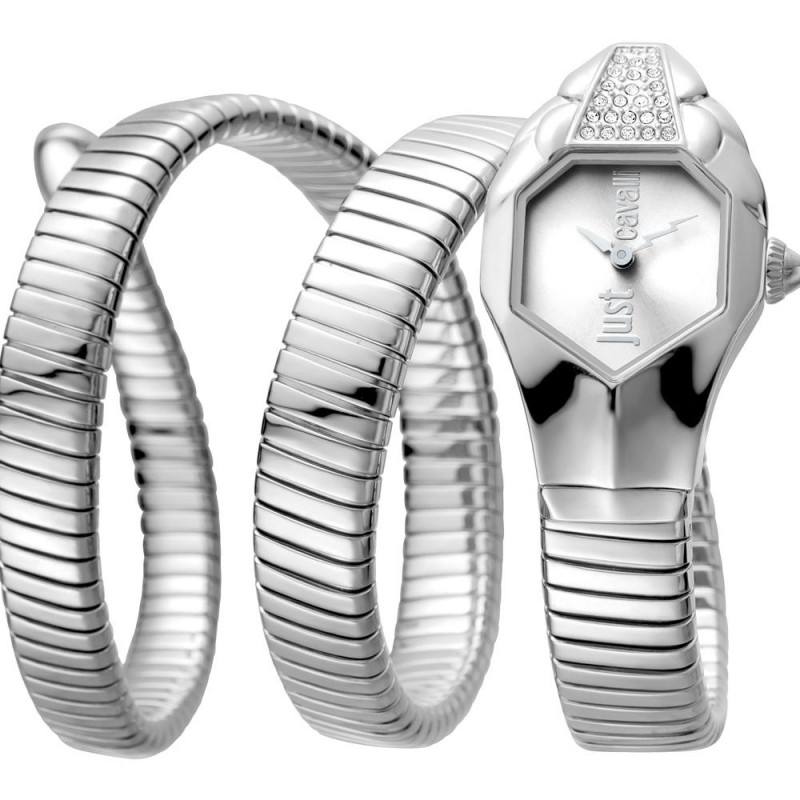 Just Cavalli Glam Snake Ladies Watch JC1L022M0055