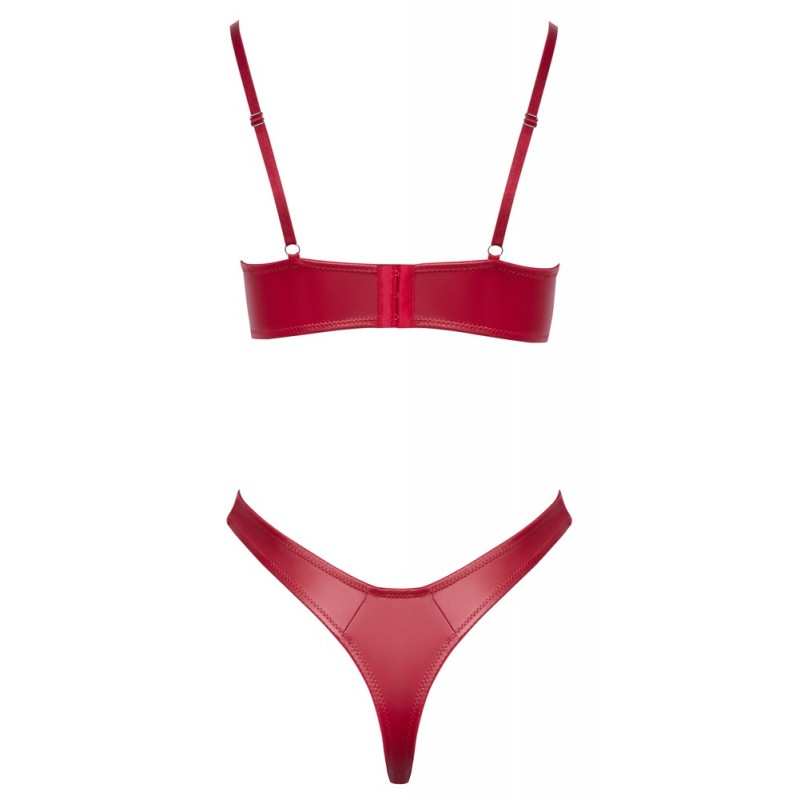 Cottelli Lingerie Wetlook Bra Set 22142373231R