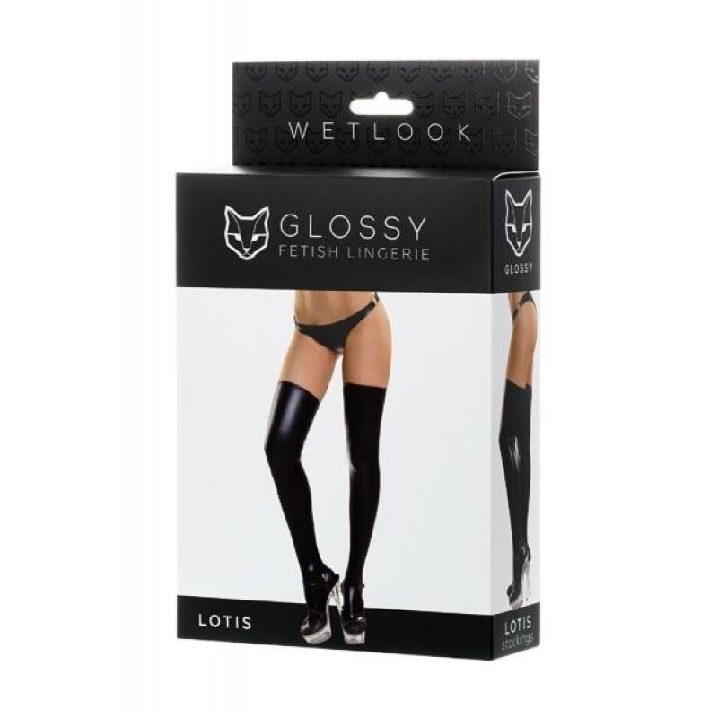 Glossy Lotis Wetlook stockings 561100955011B