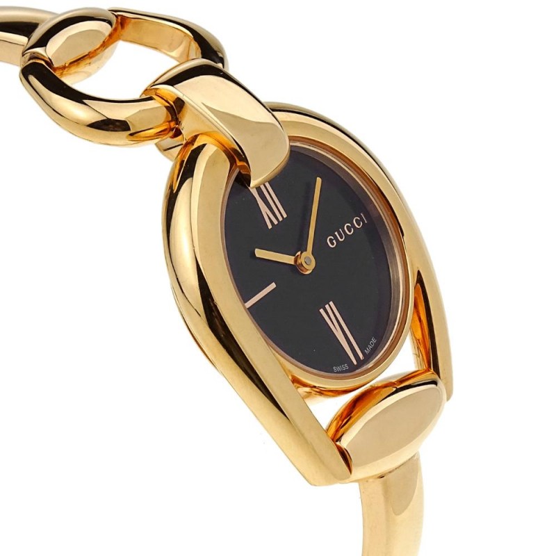 Gucci Horsebit PVD Ladies Watch YA139507