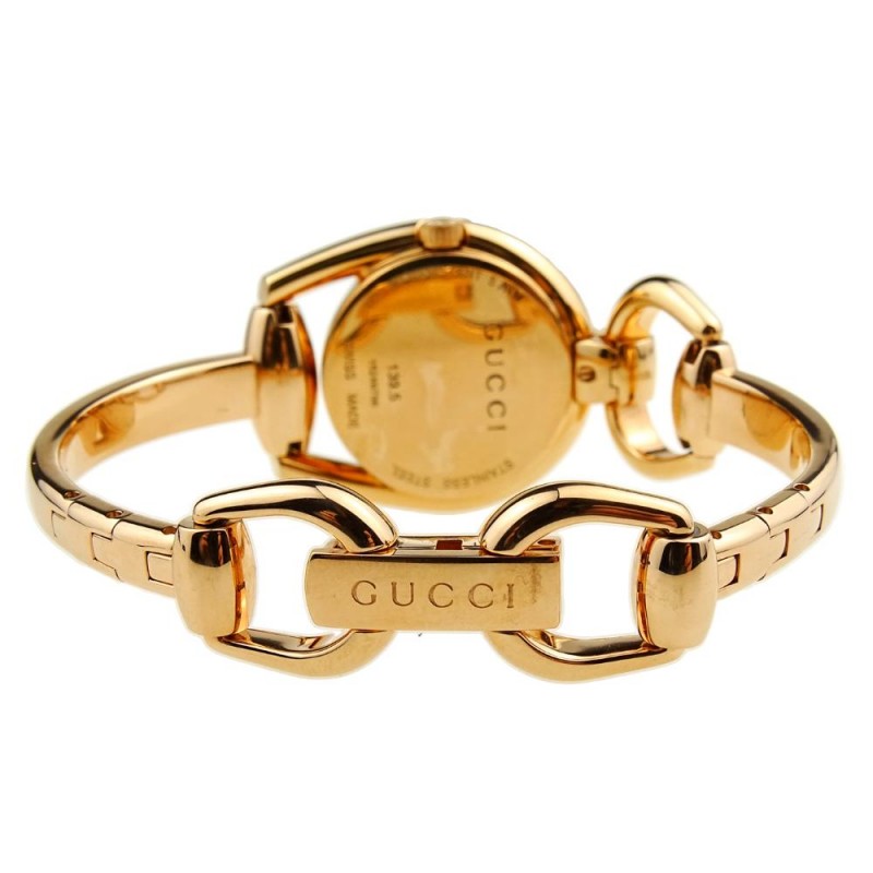 Gucci Horsebit PVD Ladies Watch YA139507
