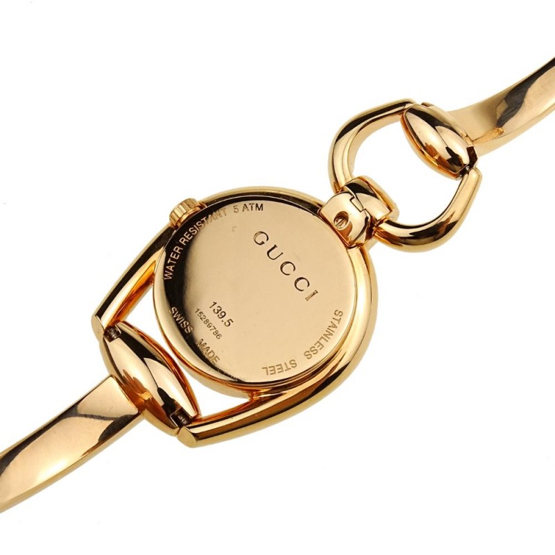 Gucci Horsebit PVD Ladies Watch YA139507