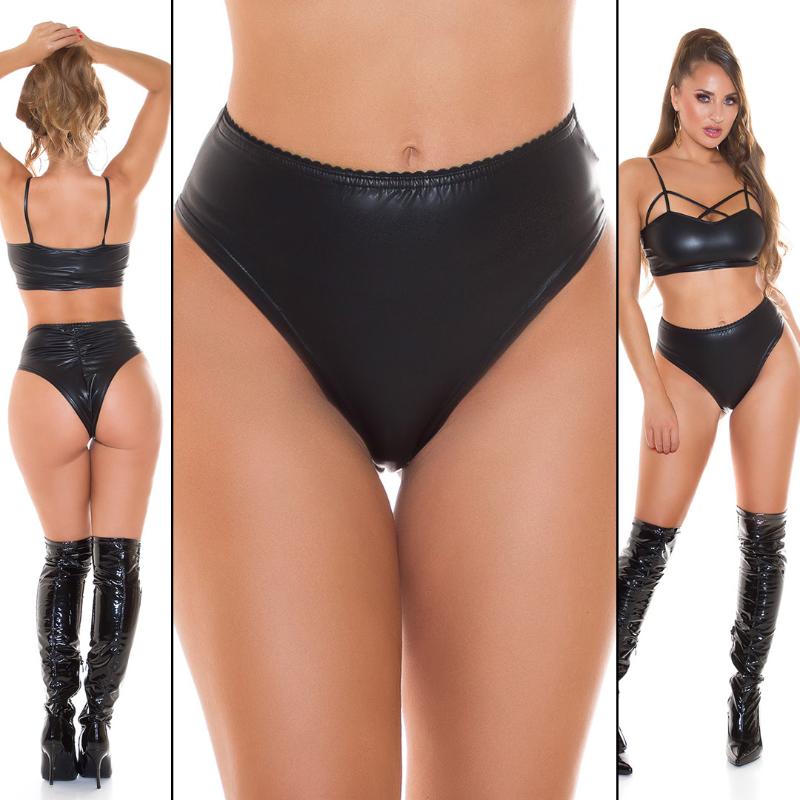 Koucla Wetlook Highwaist Slips Ruffled 0000UH20533...