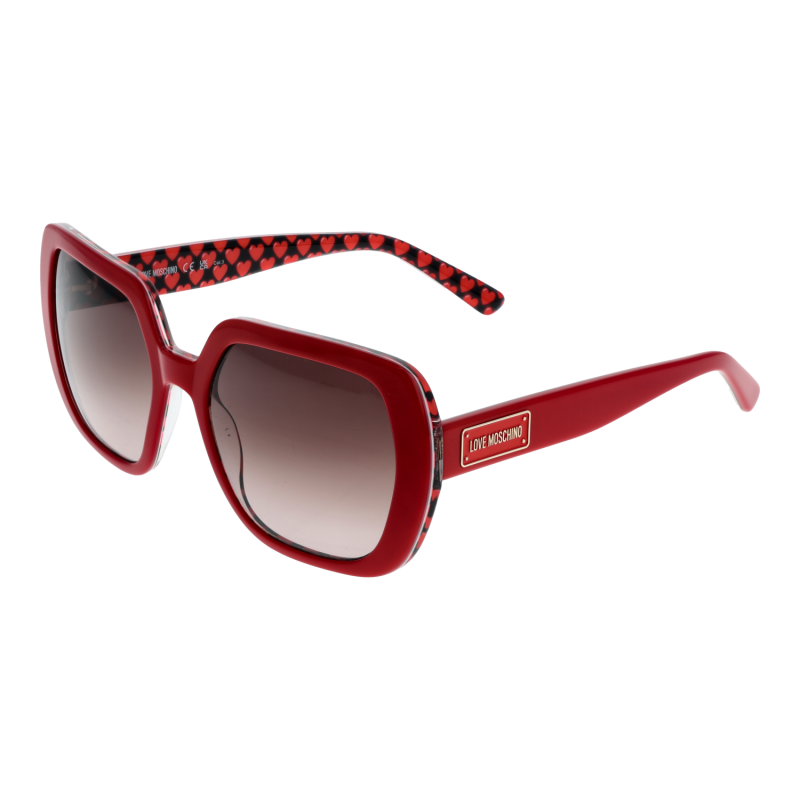 Moschino Love Ladies Sunglasses MOL082/S SSCHA 56