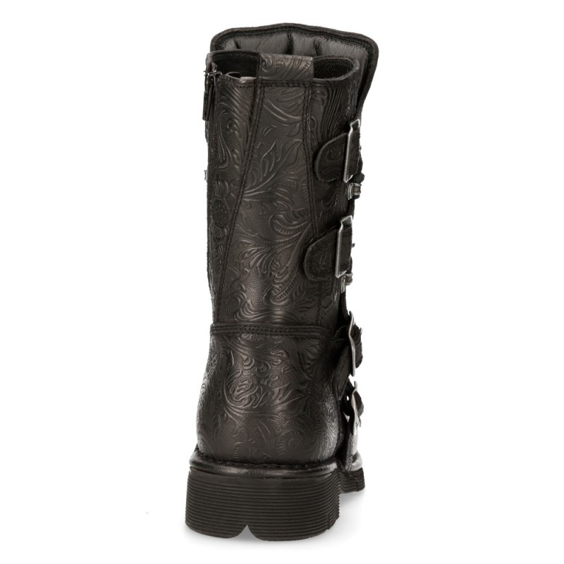 New Rock Black Planing Boots M-1473-S43