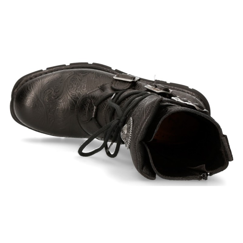 New Rock Black Planing Boots M-1473-S43
