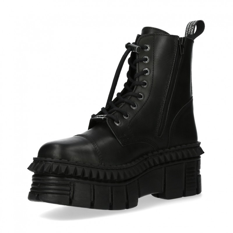 New Rock Ankle Boots M-WALL083CCT-S6
