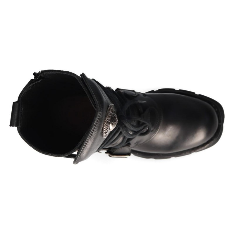 New Rock Black Planing Boots M-1473-S1