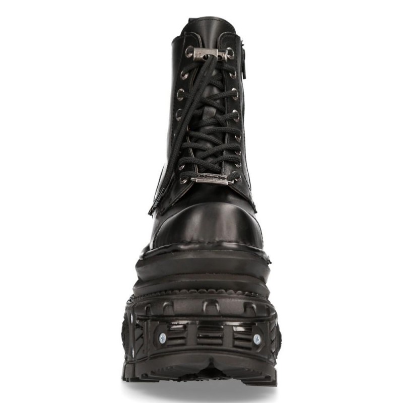 New Rock Ankle Boots M-MILI083CCT-C4