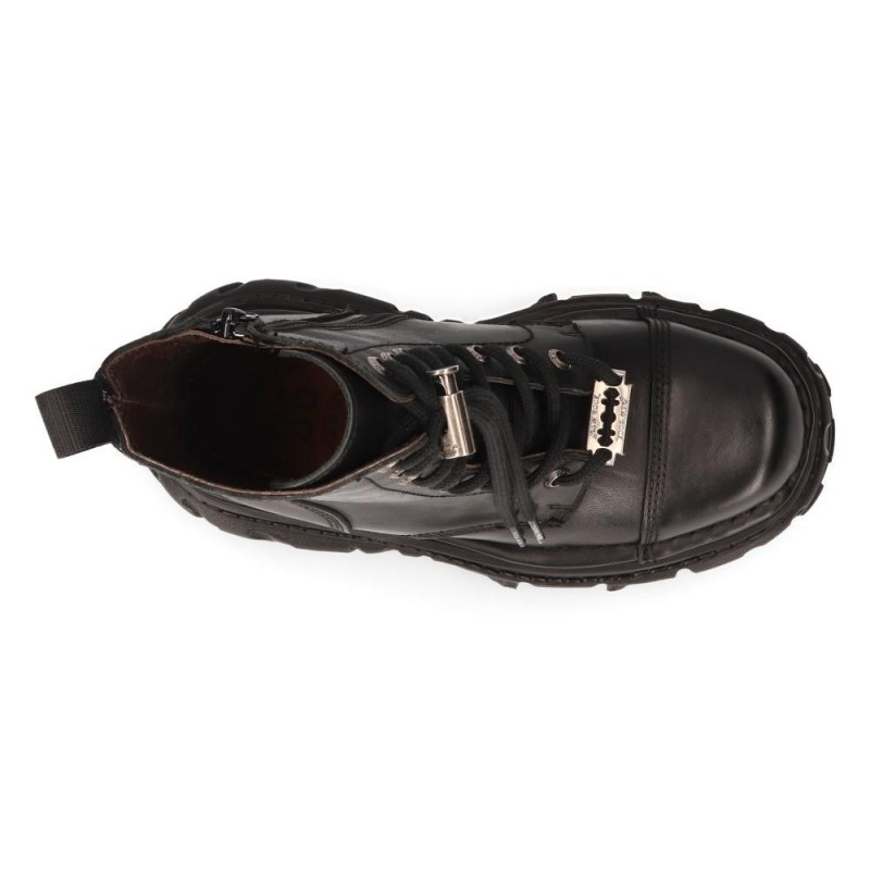 New Rock Ankle Boots M-MILI083CCT-C4
