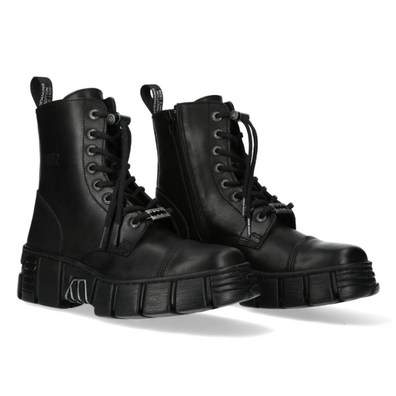 New Rock Ankle Boots M-WALL083CCT-S7