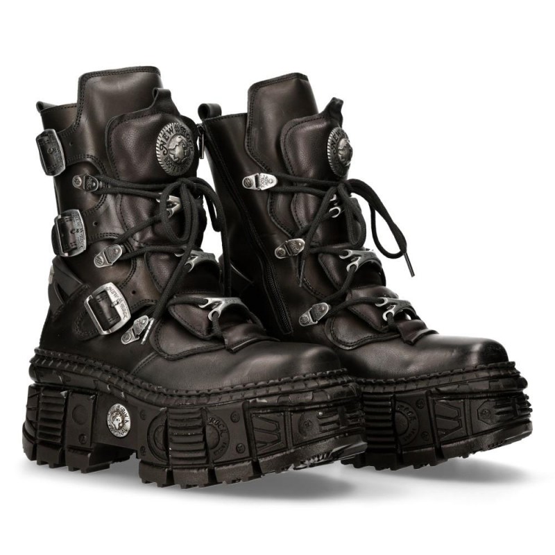 New Rock Boots M-WALL130B-S2