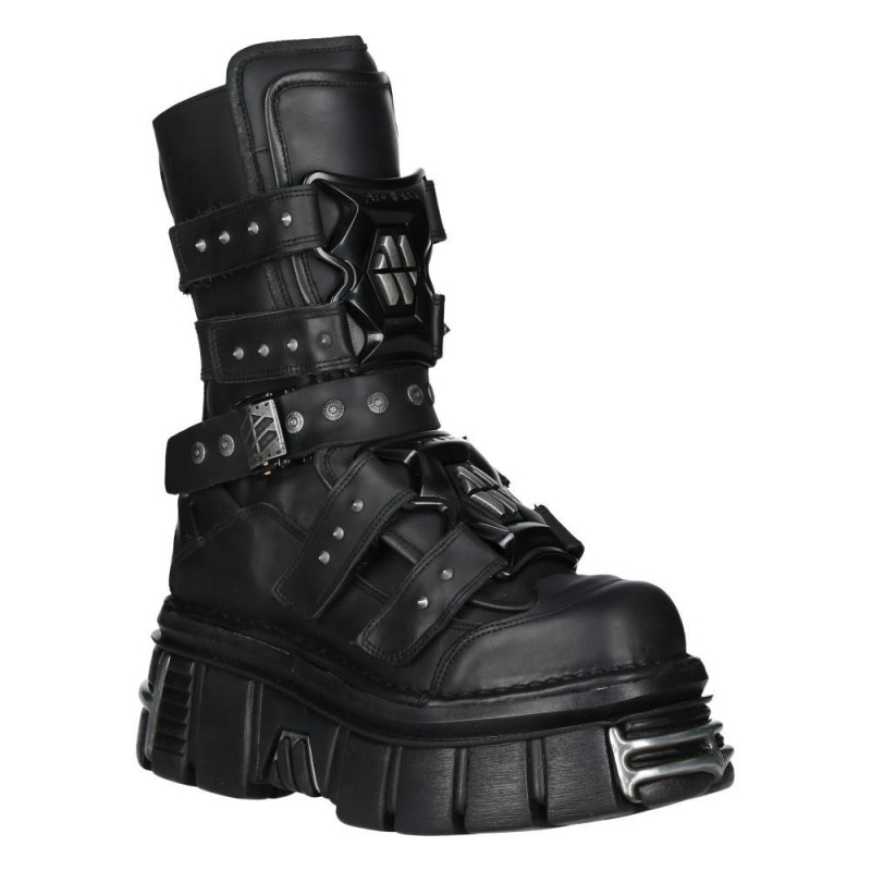 New Rock Boots M-MET422-S1