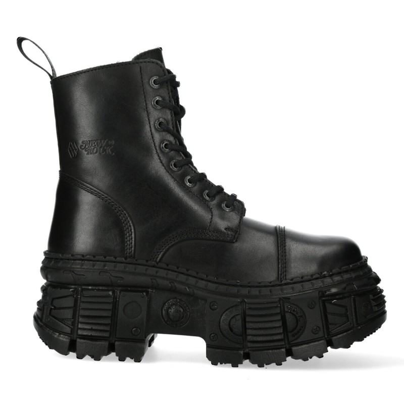 New Rock Ankle Boots M-WALL083C-S5