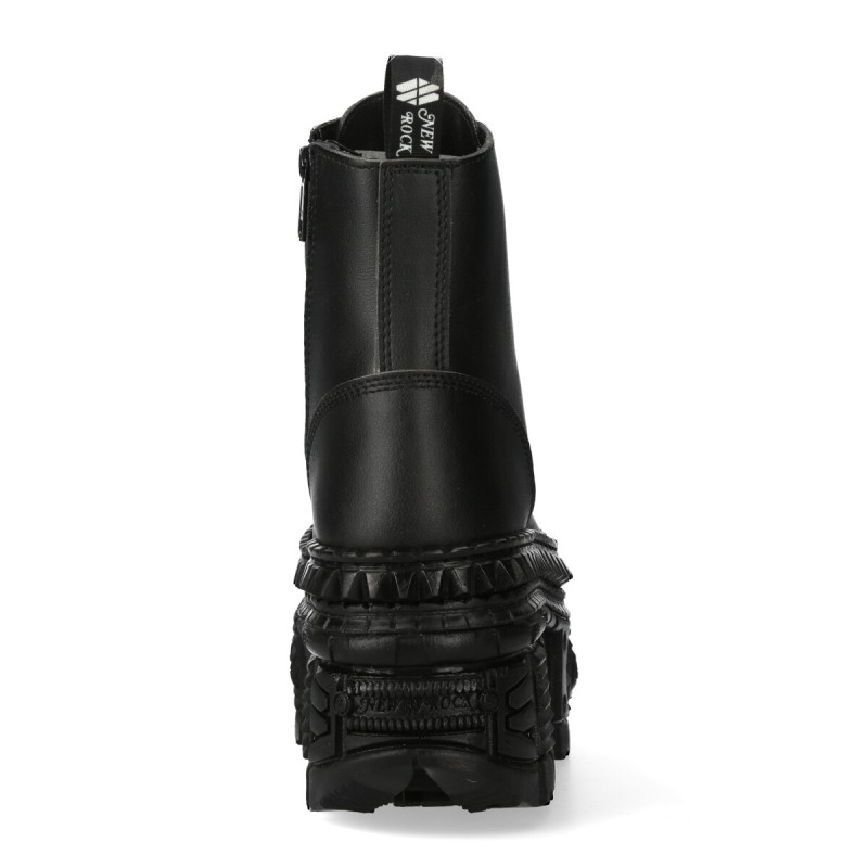 New Rock Ankle Boots M-WALL083C-V1