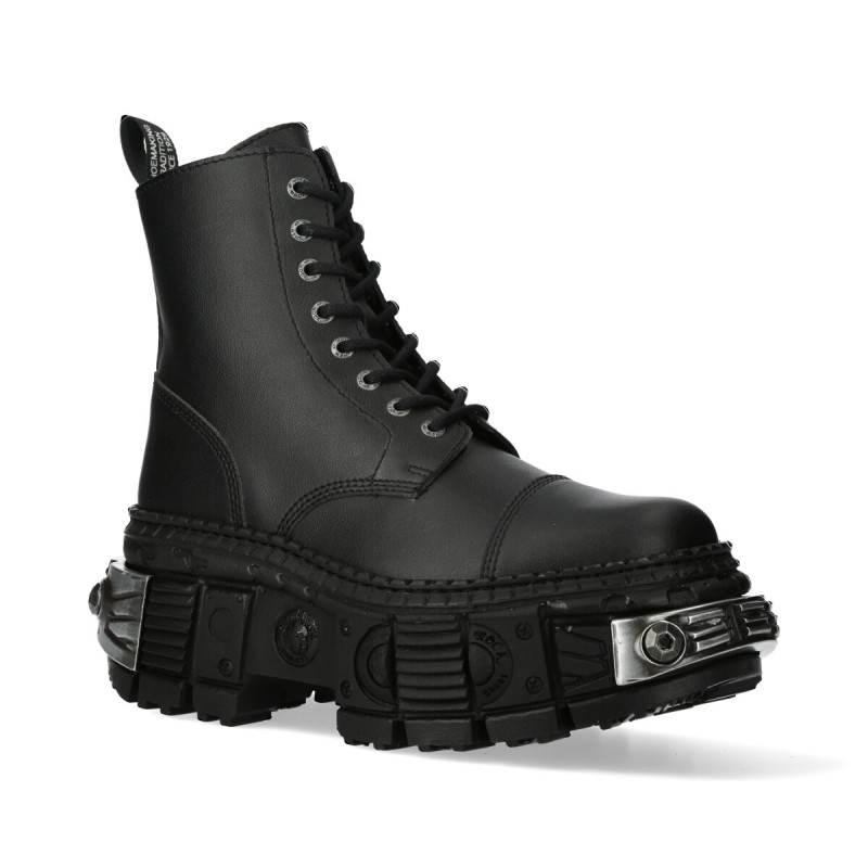 New Rock Ankle Boots M-WALL083C-V2