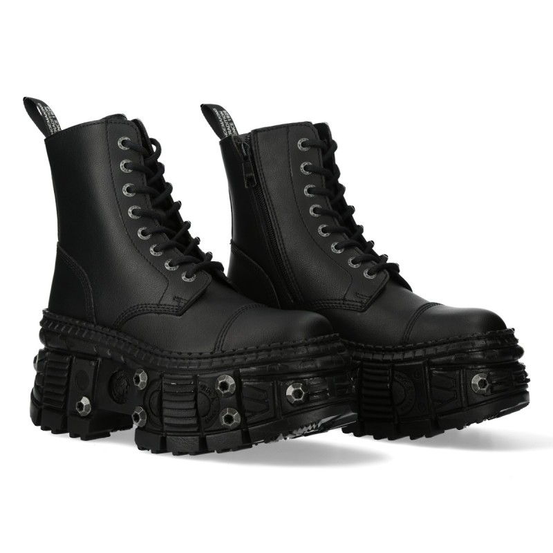 New Rock Ankle Boots M-WALL083C-V7
