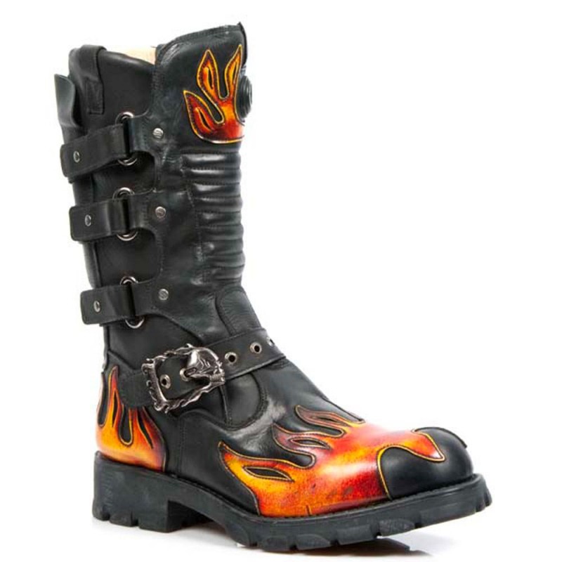 New Rock Motorcycle Boots M-7603-C1