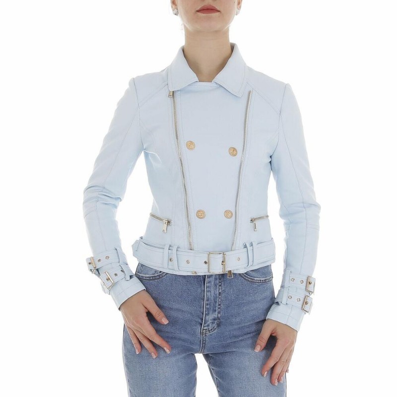 Noemi Kent PU Leather Biker Jacket KL-WS-986Aq