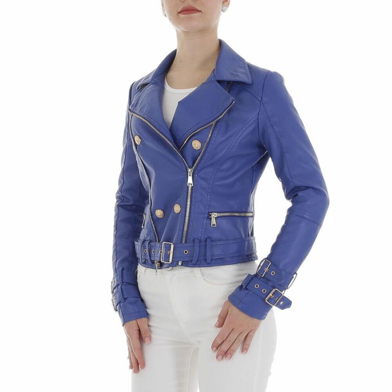 Noemi Kent PU Leather Biker Jacket KL-WS-986Bl