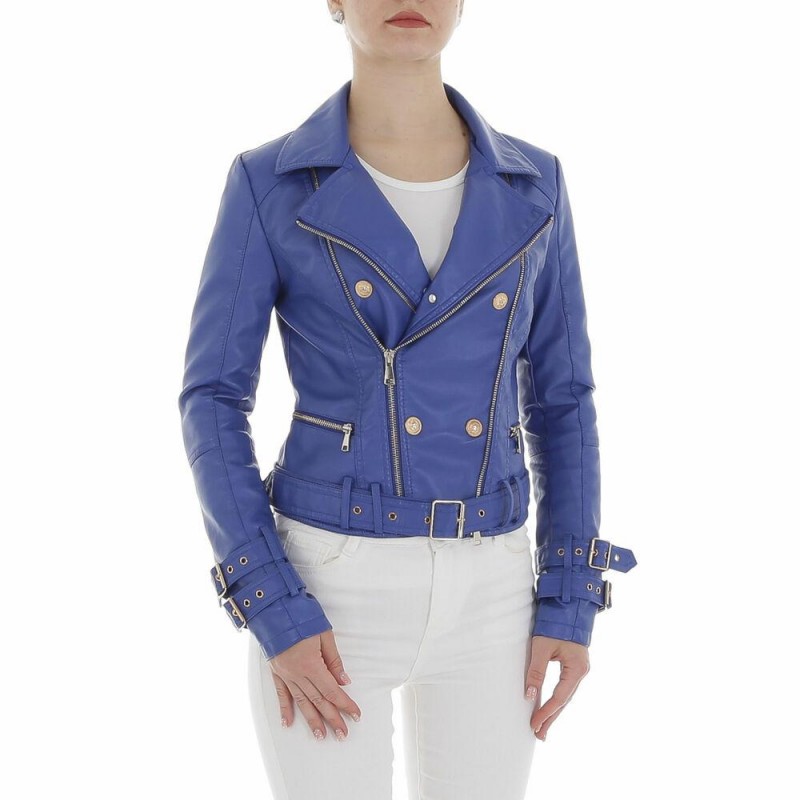 Noemi Kent PU Leather Biker Jacket KL-WS-986Bl