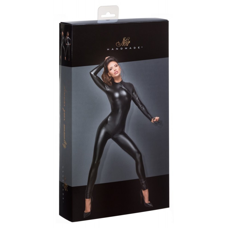 Noir Handmade Catsuit with Leash 27307741021B