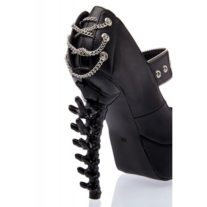 Ocultica Gothic Plateau-Pumps 21008