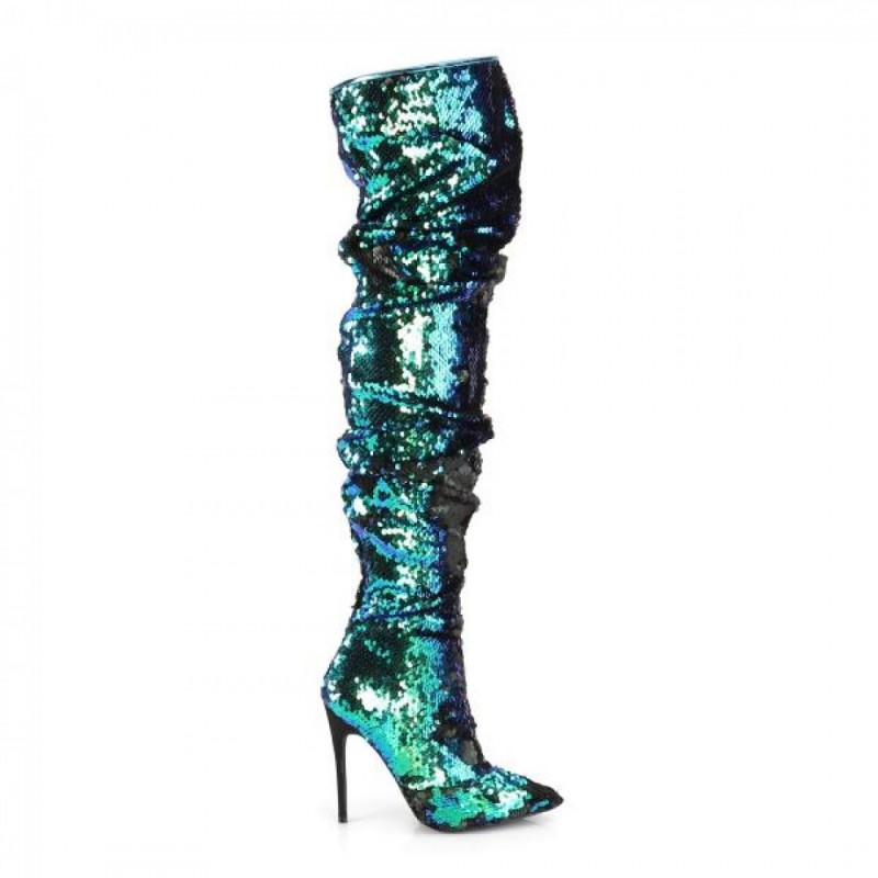 Pleaser COURTLY-3011 COURTLY3011/GRNSQ