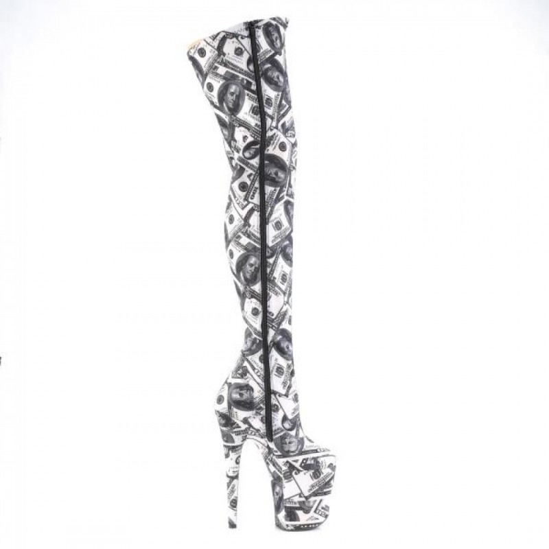 Pleaser FLAMINGO-3000DP FLAM3000DP/W-BFA/M