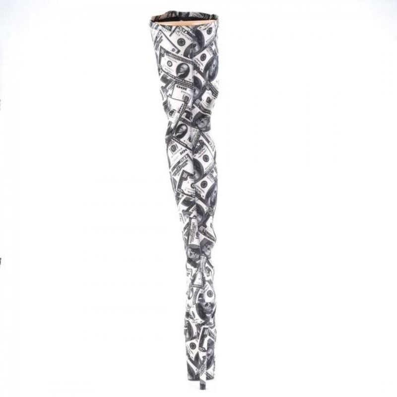 Pleaser FLAMINGO-3000DP FLAM3000DP/W-BFA/M
