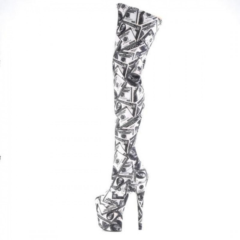 Pleaser FLAMINGO-3000DP FLAM3000DP/W-BFA/M